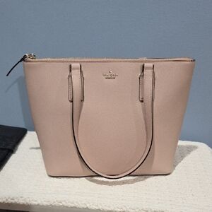 kate spade Blush Nude Leather Tote